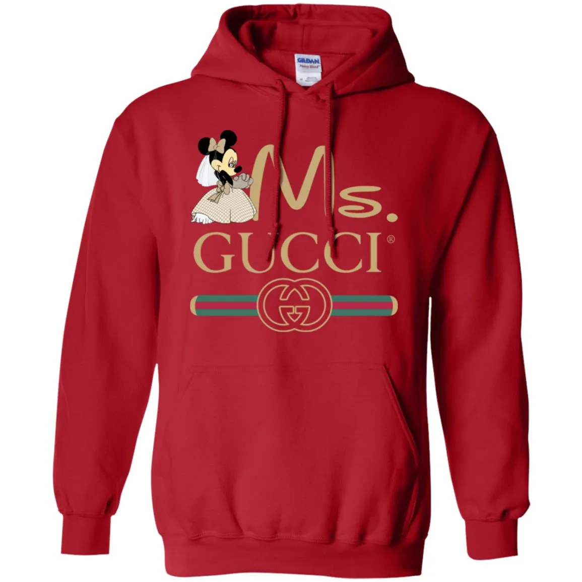 Gucci Couple Disney Ms Minnie Valentine's Day T-shirt Pullover Hoodie Sweatshirt