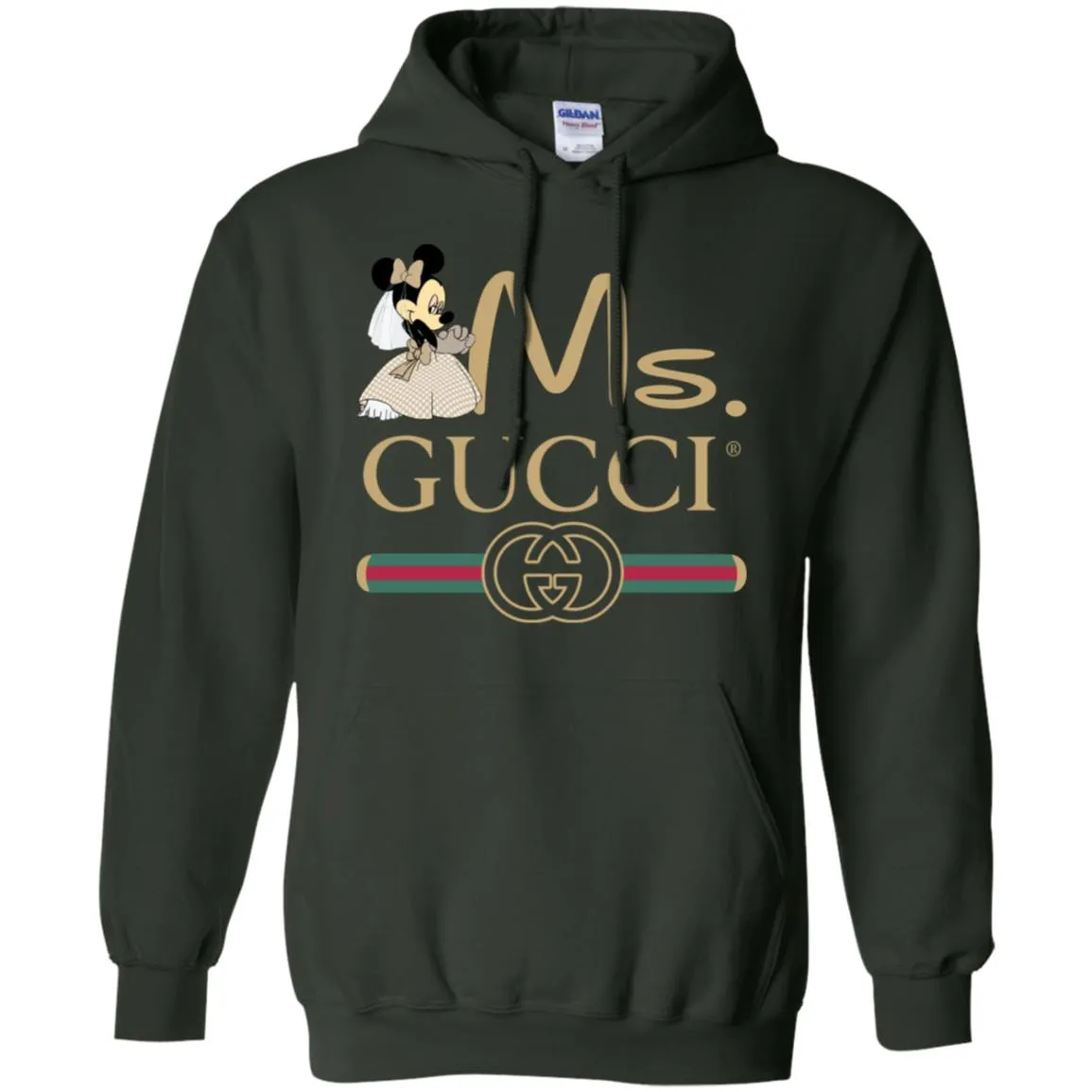 Gucci Couple Disney Ms Minnie Valentine's Day T-shirt Pullover Hoodie Sweatshirt