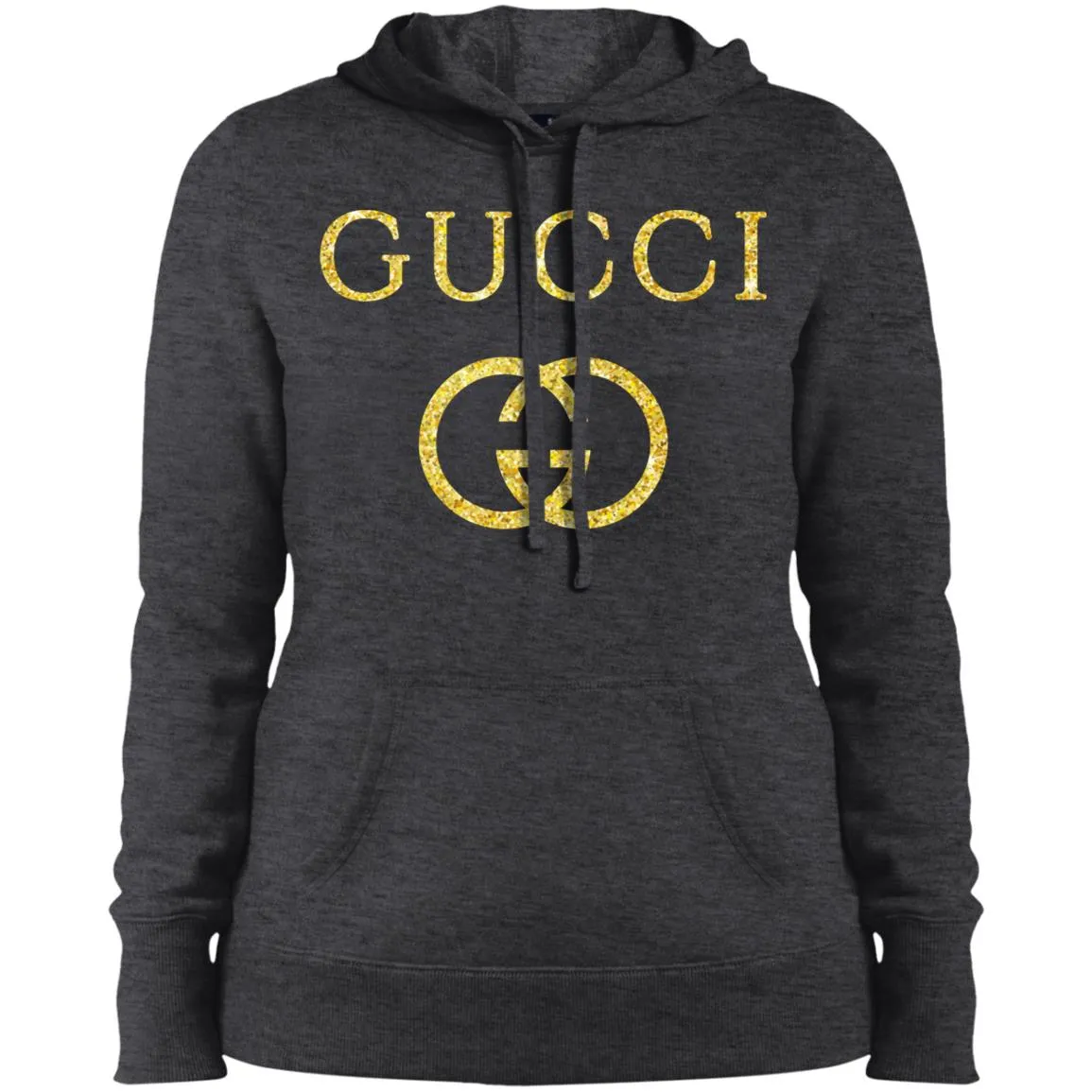 Gucci Logo Vintage Inspired Women Hooded Sweatshirt