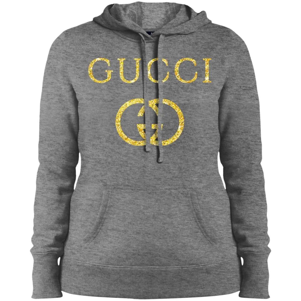 Gucci Logo Vintage Inspired Women Hooded Sweatshirt