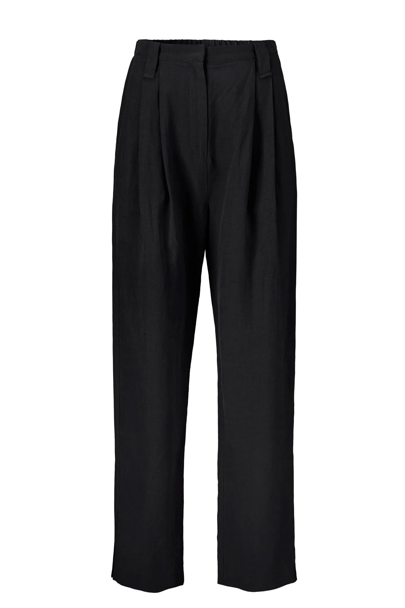 HARRY PANTS - BLACK - SILK GEORGETTE