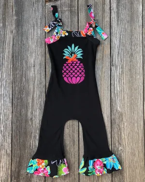 Hawaiian Hibiscus Pineapple Outfit