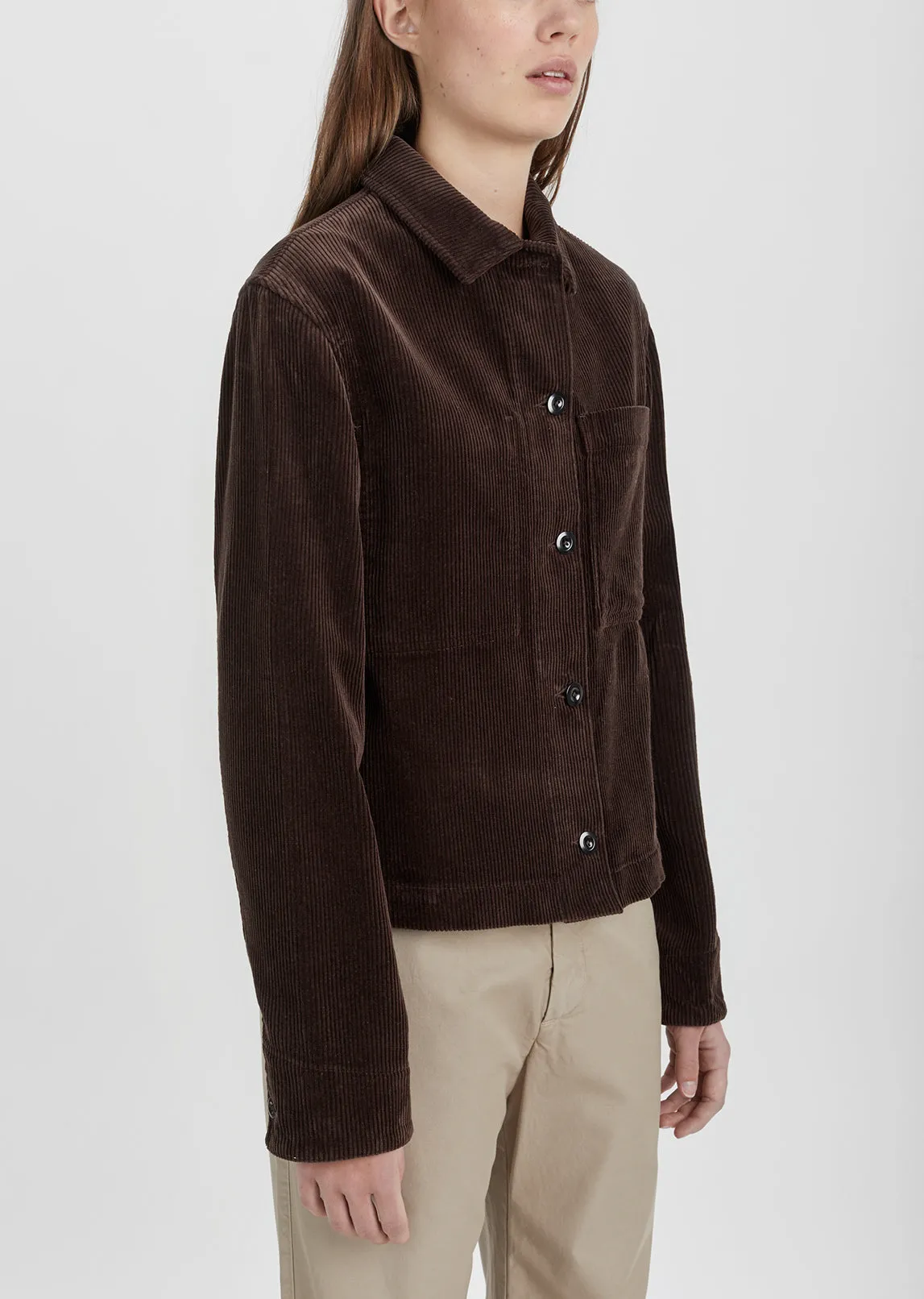 Heavy Corduroy Work Shirt Jacket