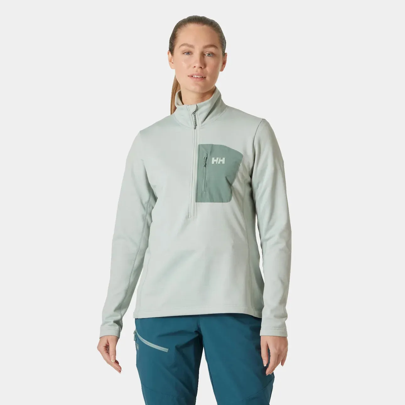 Helly Hansen Women's Versalite 1/2 Zip Fleece Jacket | Stay Comfortable and Dry with Breathable, Packable Fleece