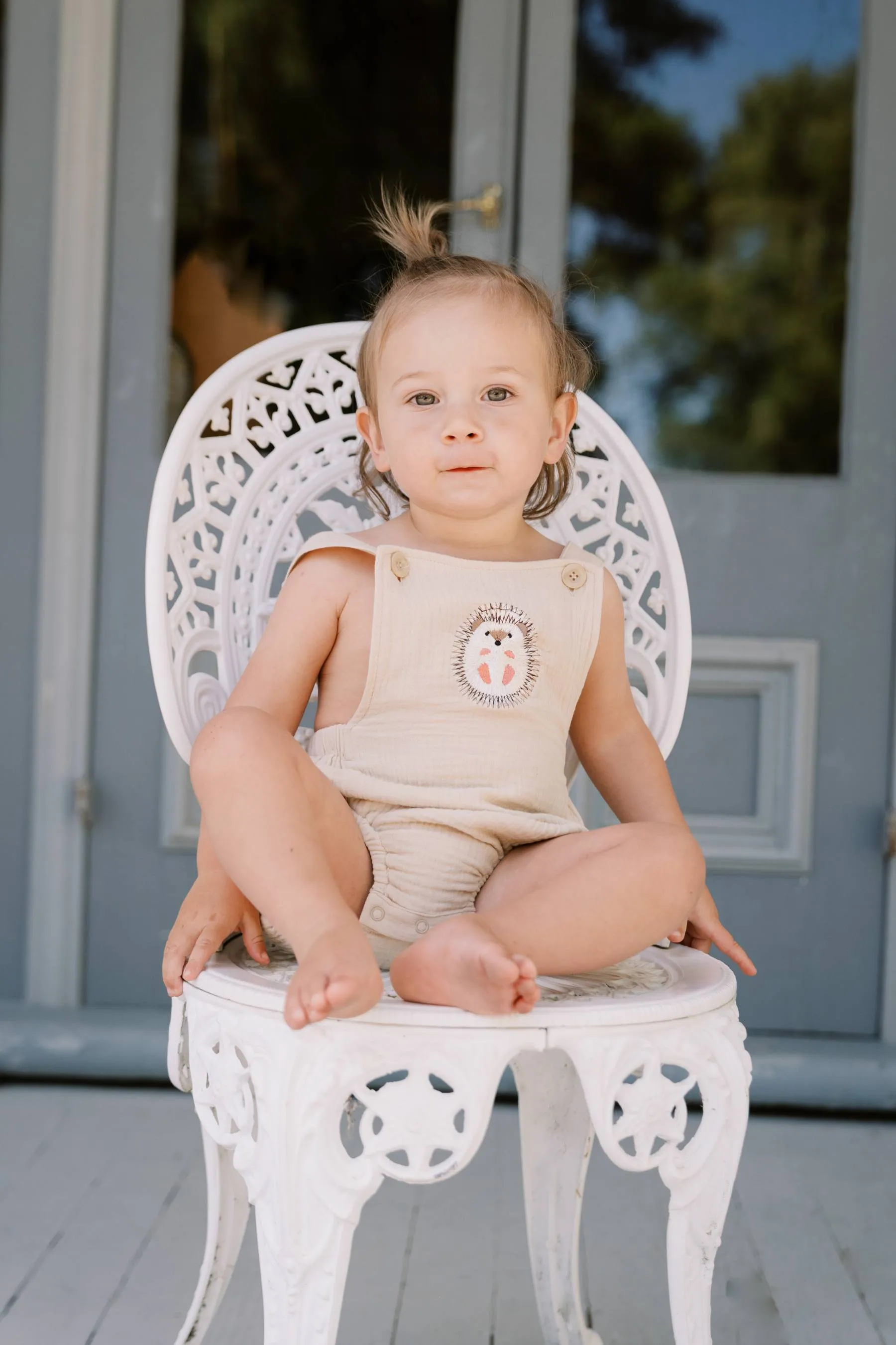 Hokey Pokey Romper - Fawn