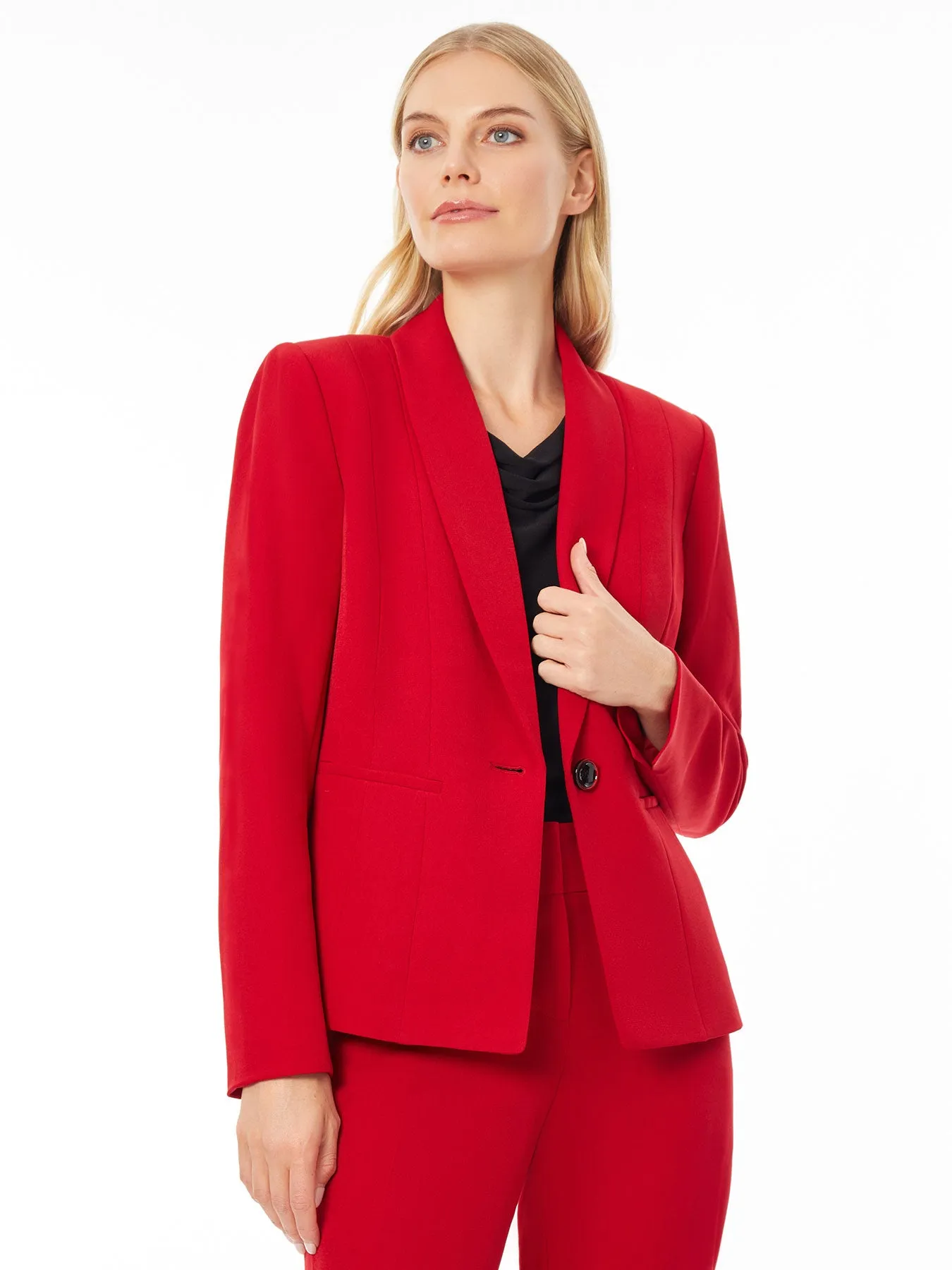 Holly Jacket, Iconic Stretch Crepe