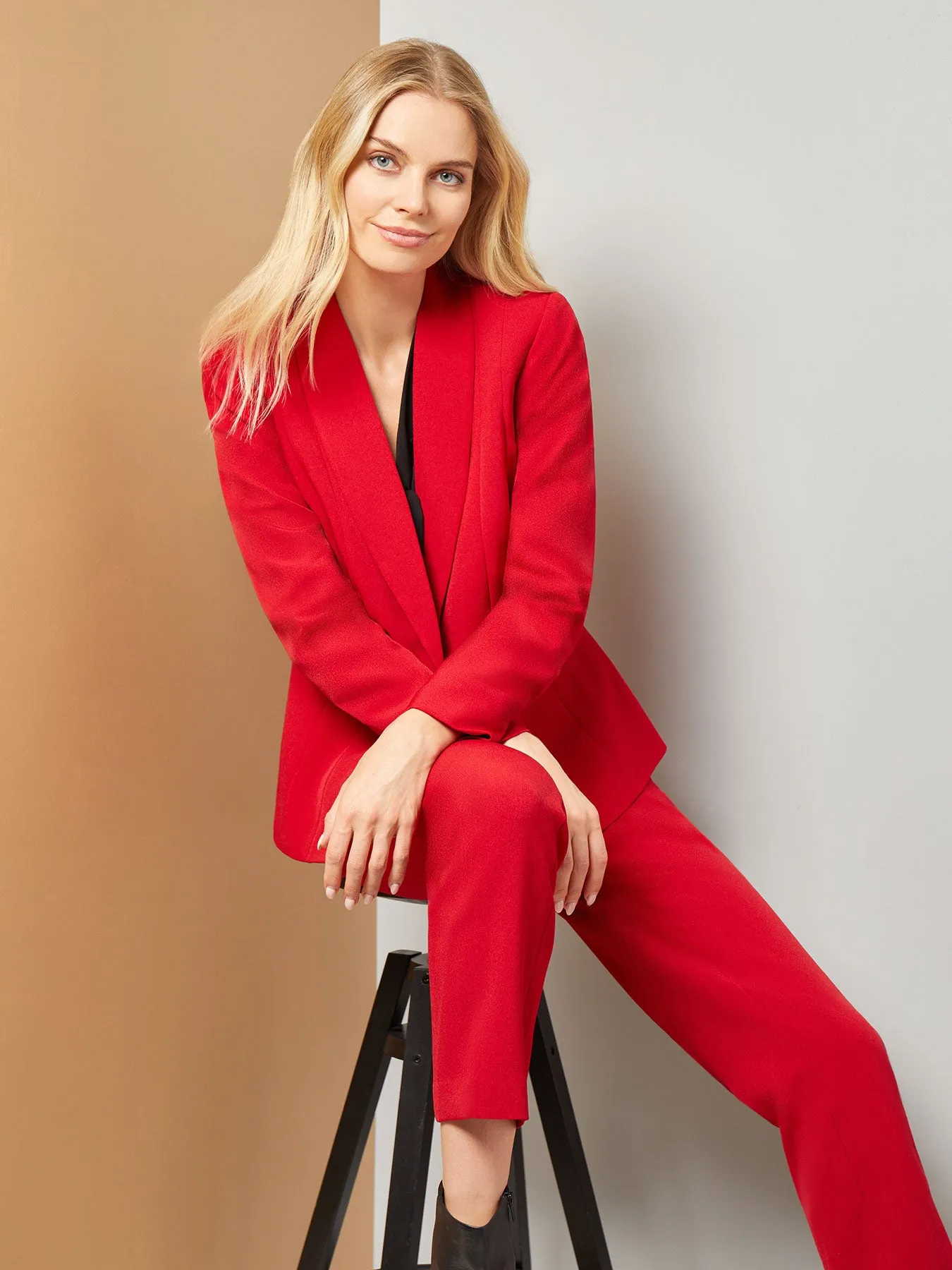 Holly Jacket, Iconic Stretch Crepe