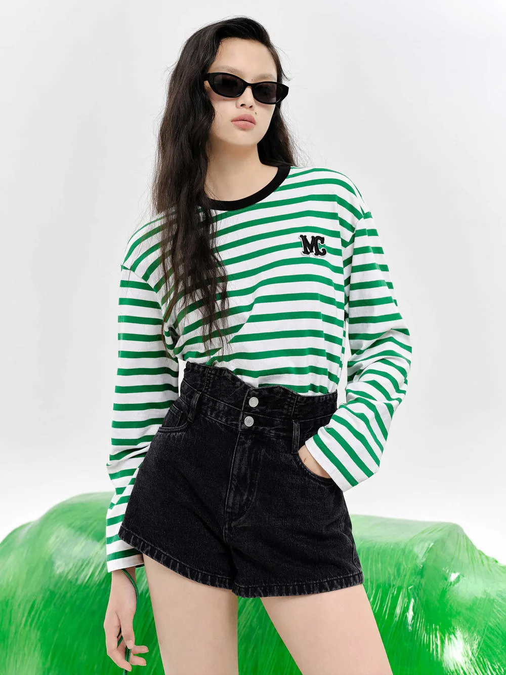 HOT SALE High Waist Denim Shorts