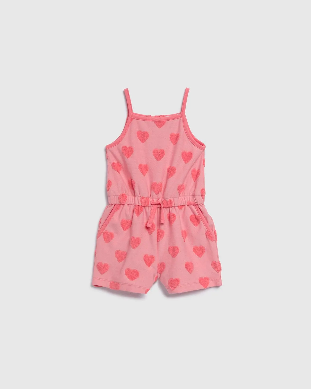 Infant Girls Summer Hearts Romper