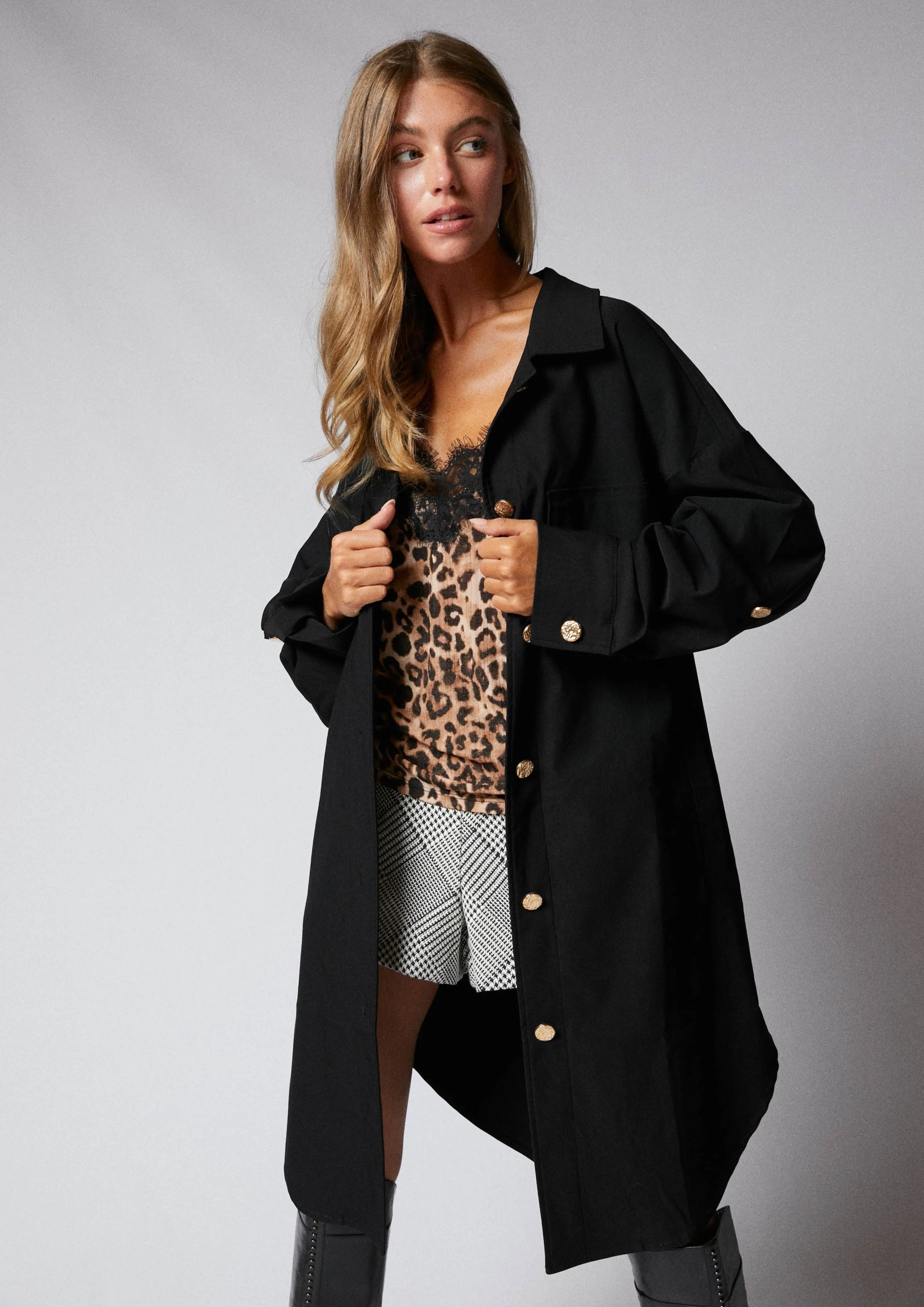 Into The Night Longline Jacket