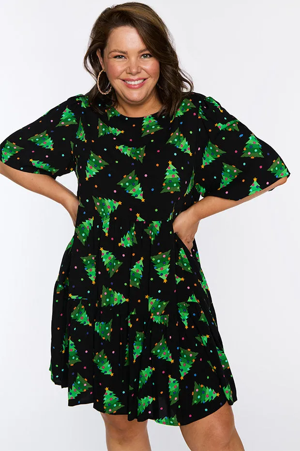 Izzie Christmas Tree Dress