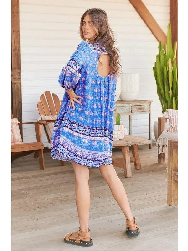 JAASE Day Bluey Print Jany Mini Dress