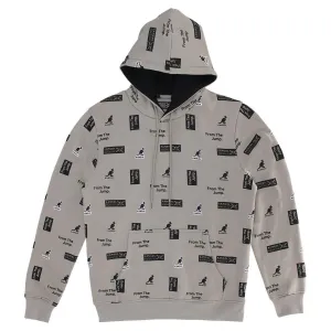 Kangol Logo P All Over Print Pullover Hoodie