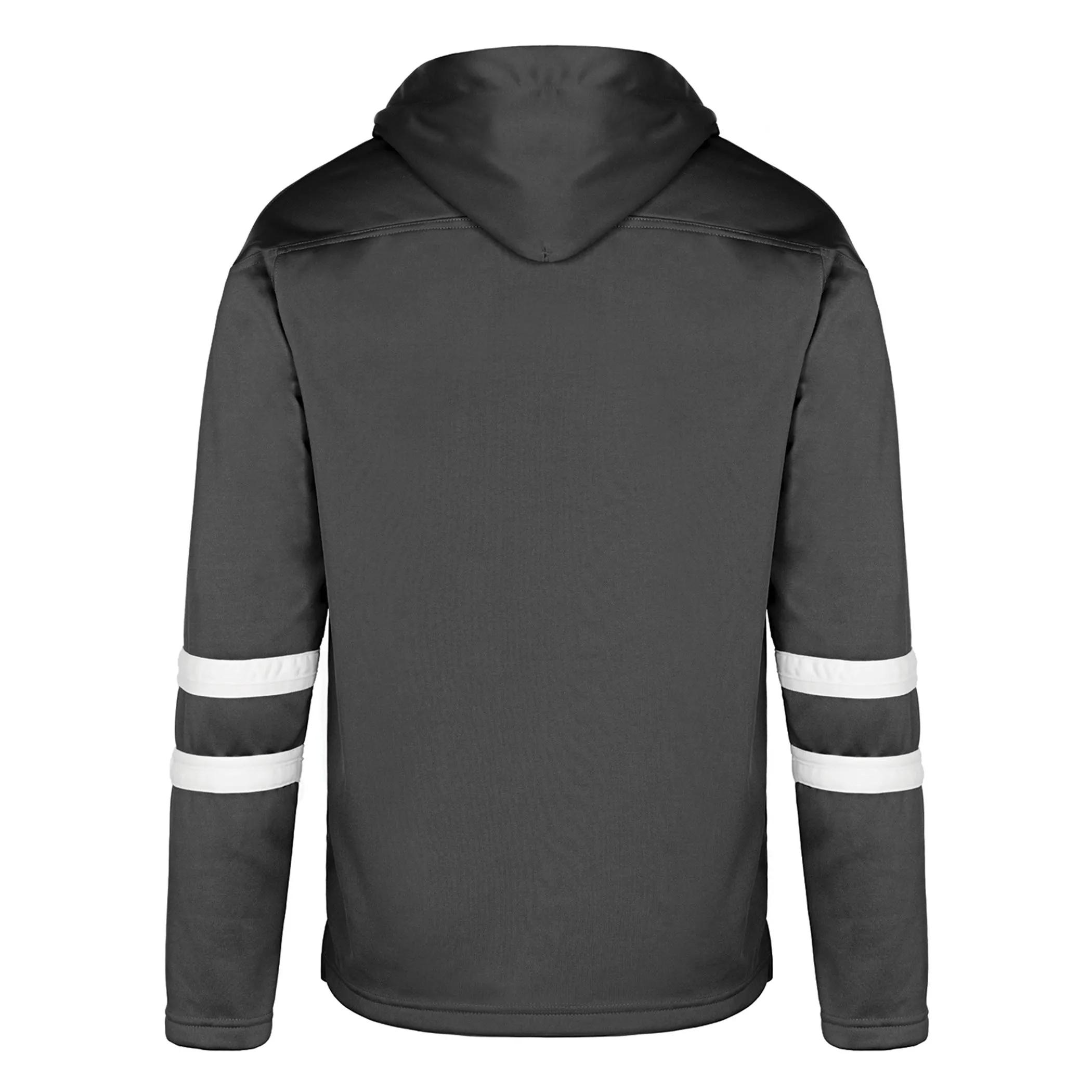 L00617 - Dangle - Adult Pullover Hockey Lace Hooded Sweatshirt