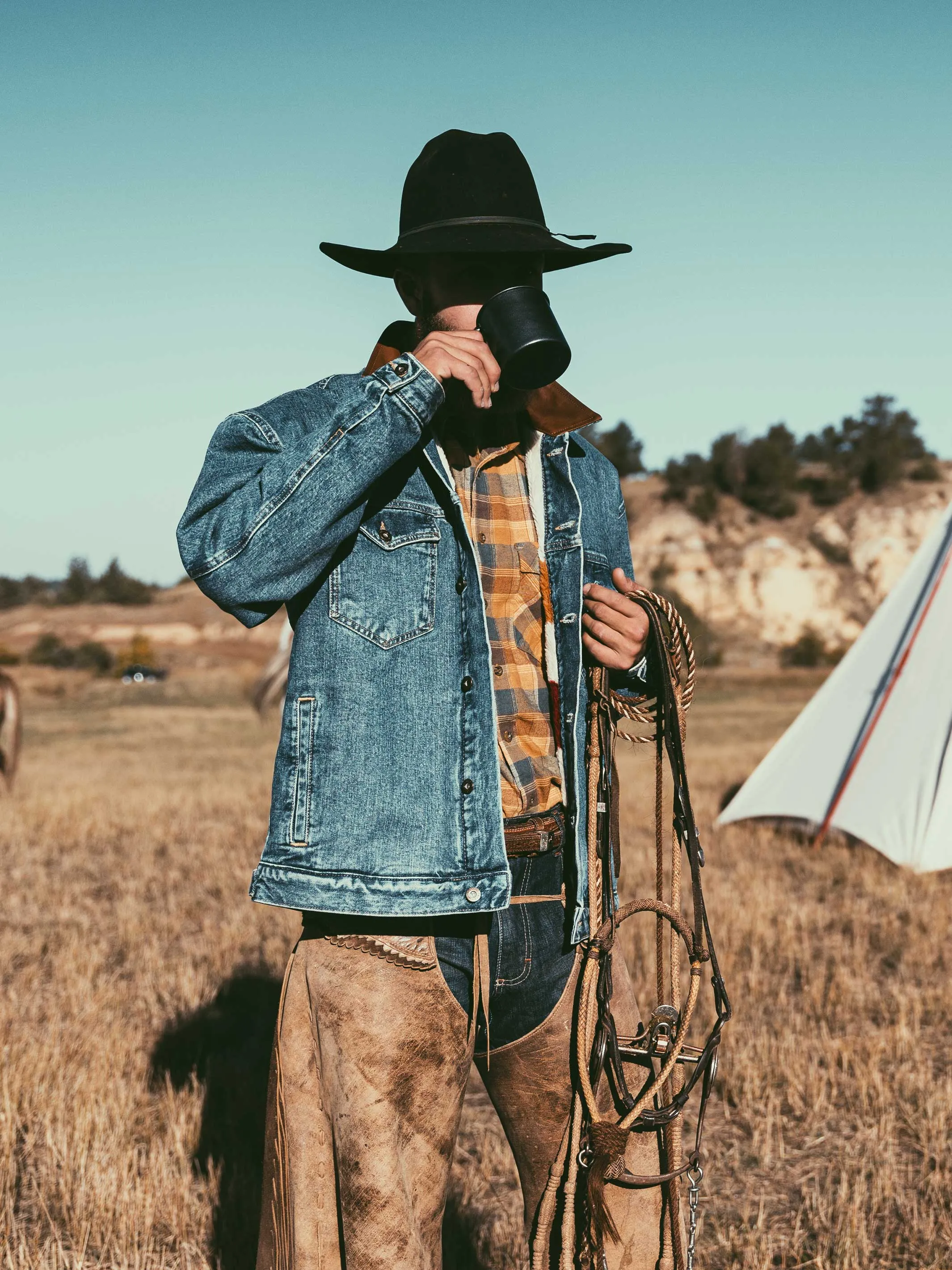 Legend Denim Jacket with Fleece Lining