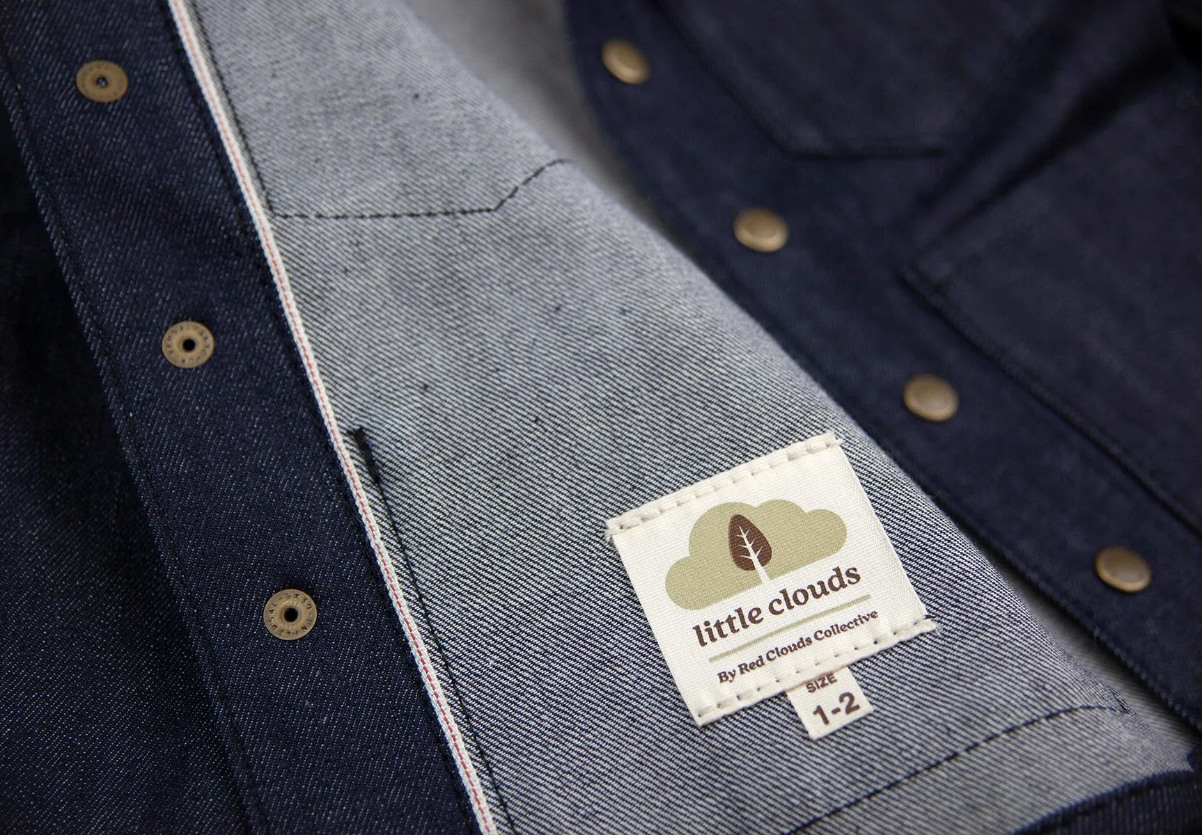 Little Clouds Jacket - Selvage Denim