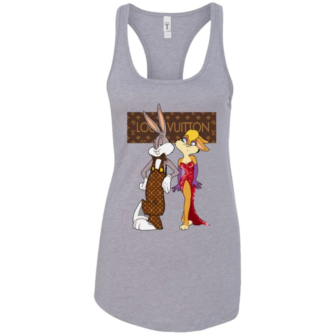 Louis Vuitton Rabbit Love Family T-shirt Women Tank Top