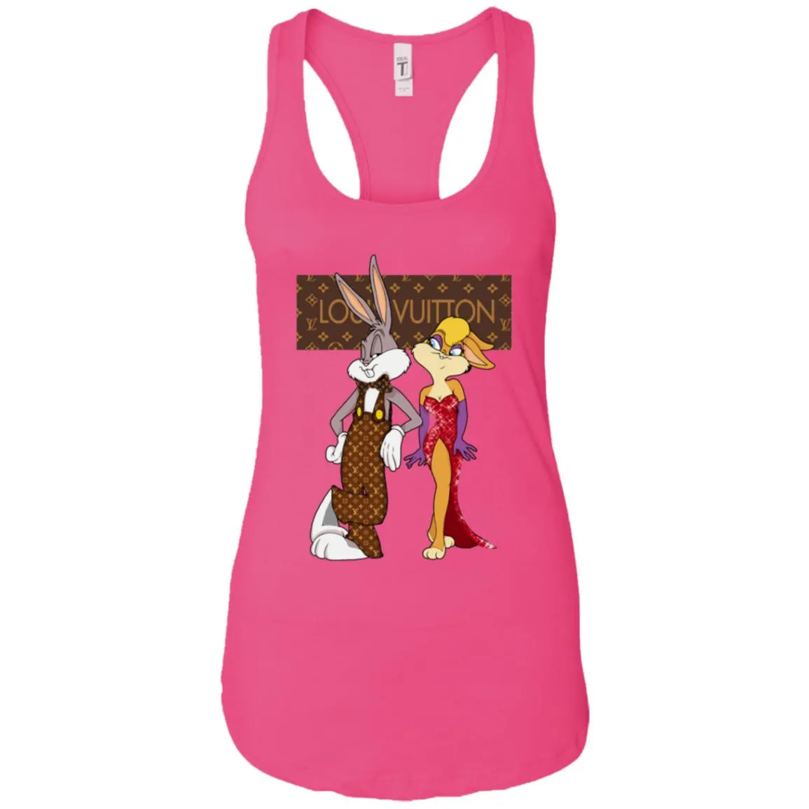 Louis Vuitton Rabbit Love Family T-shirt Women Tank Top