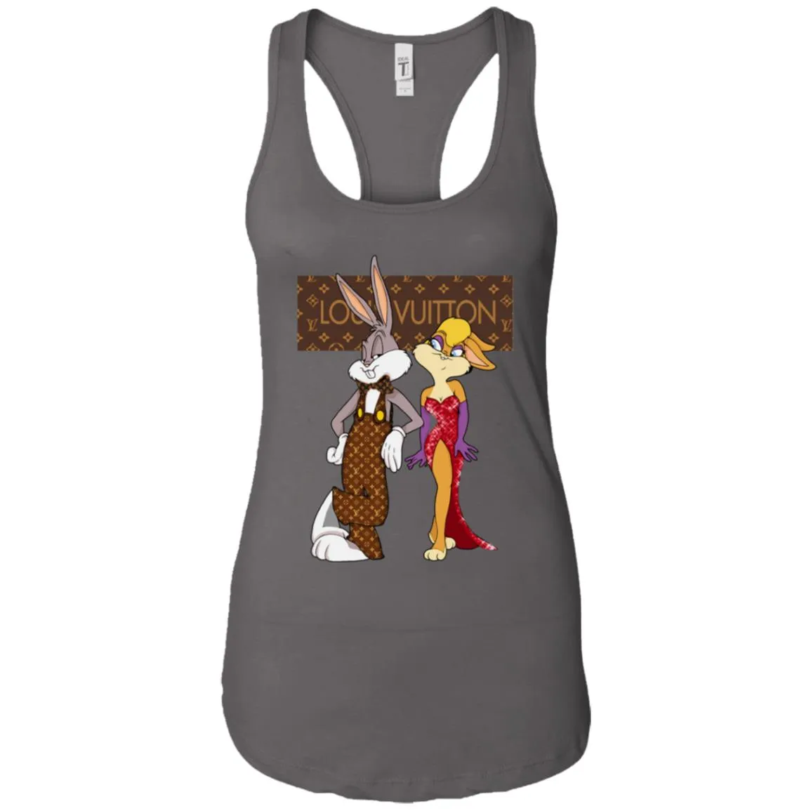 Louis Vuitton Rabbit Love Family T-shirt Women Tank Top