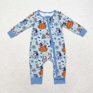 LR1482  baby boy clothes cartoon dog boy halloween winter romper