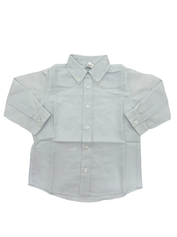 Lulu Bebe Linen L/S Button Down Shirt Michael-LS