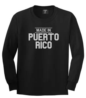 Made In Puerto Rico Mens Long Sleeve T-Shirt