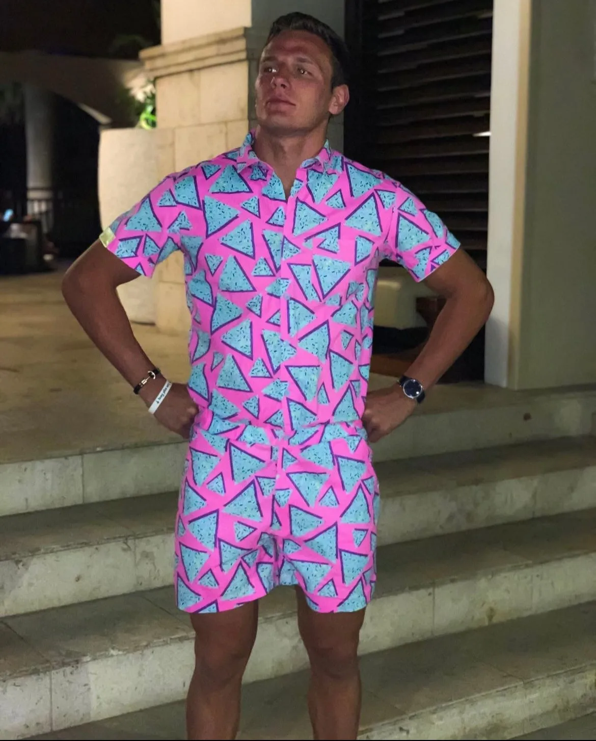 Male Romper - Retro