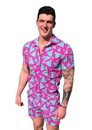 Male Romper - Retro