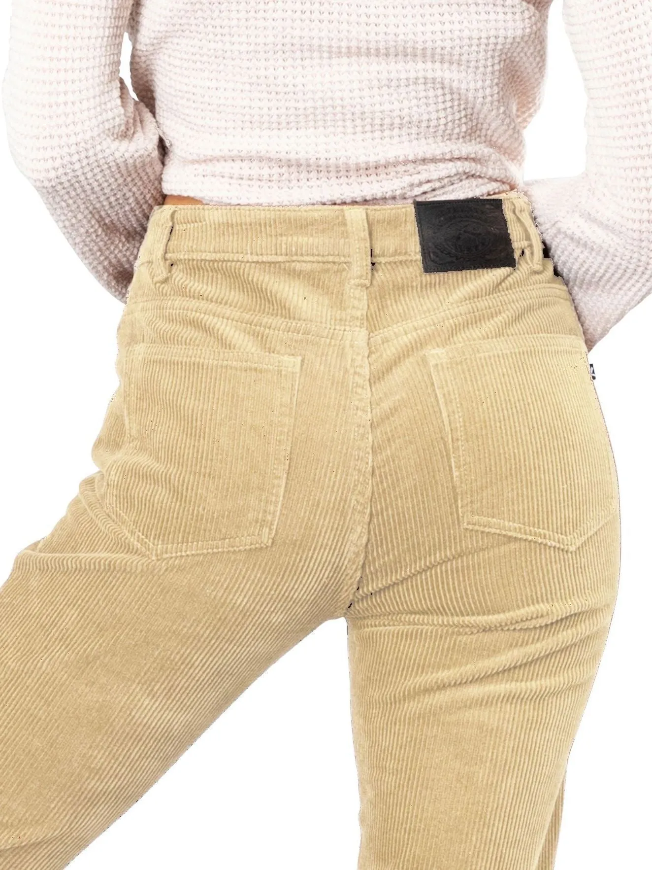 Mazey High Slim Straight Pant - Light Fennel