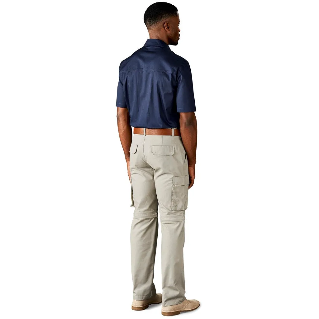 Mens Cargo Zip Off Pants