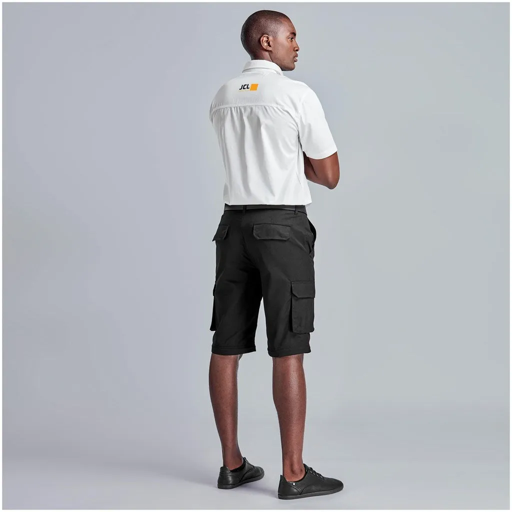 Mens Cargo Zip Off Pants