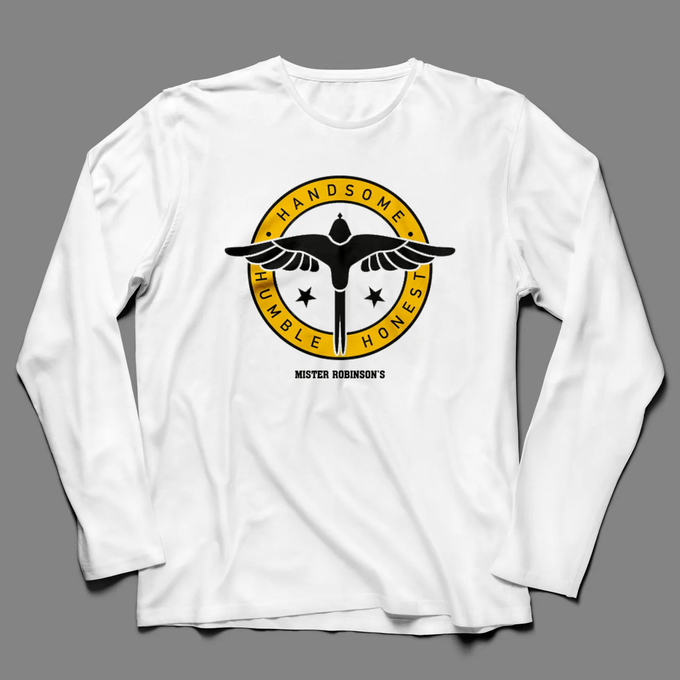 MR ROBINSONS "WINGS" LONG SLEEVE T SHIRT