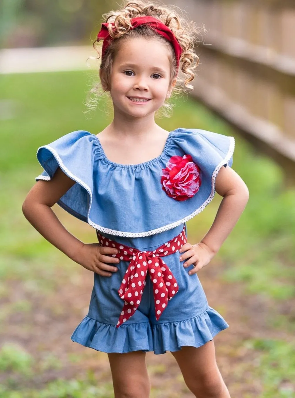 My First Rodeo Ruffle Romper