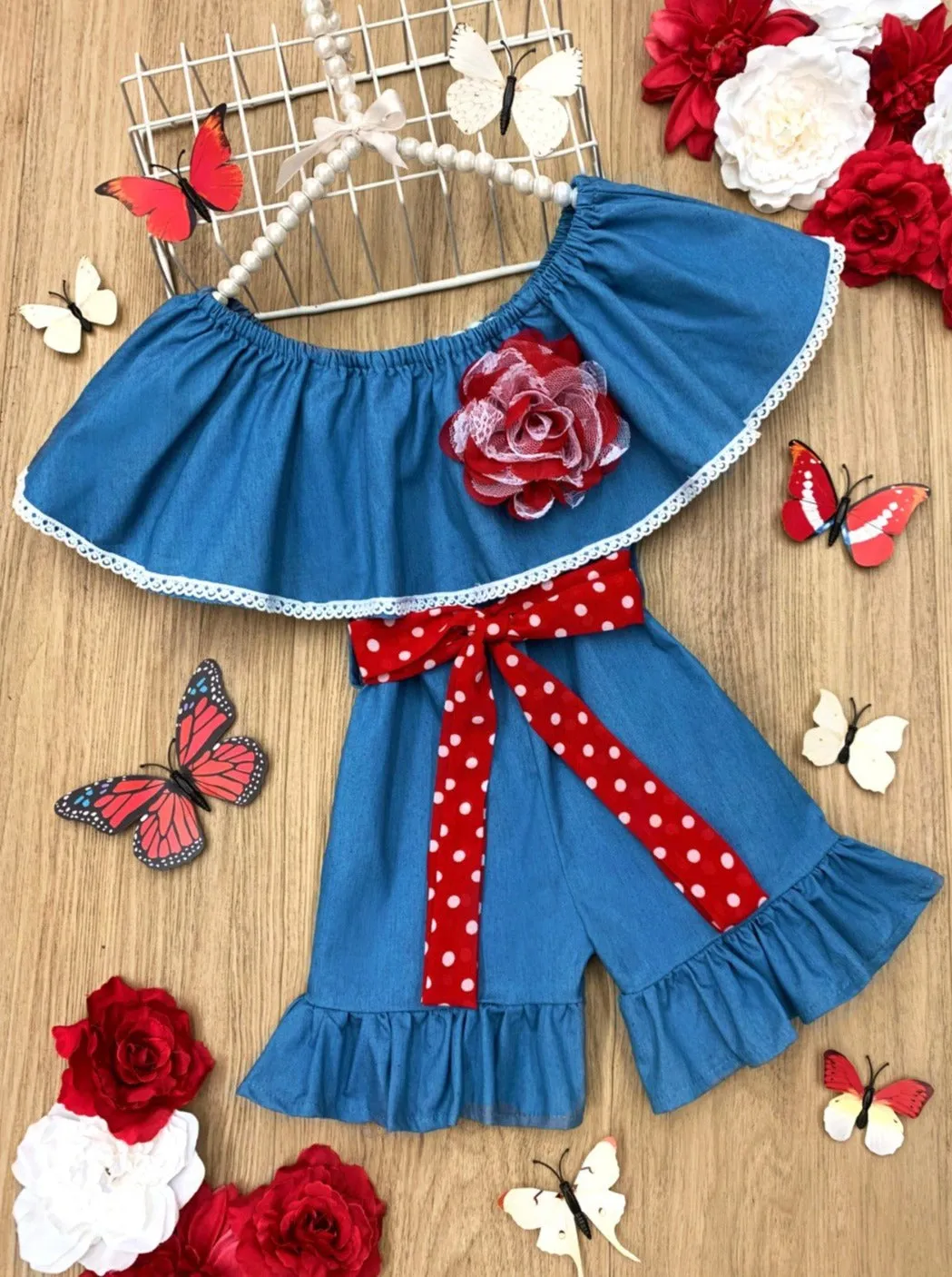 My First Rodeo Ruffle Romper