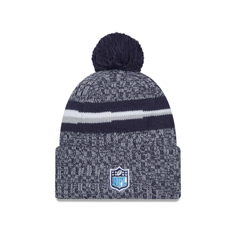 New Era Beanie NFL Sideline 2023 Tennessee Titans Oceanside Blue