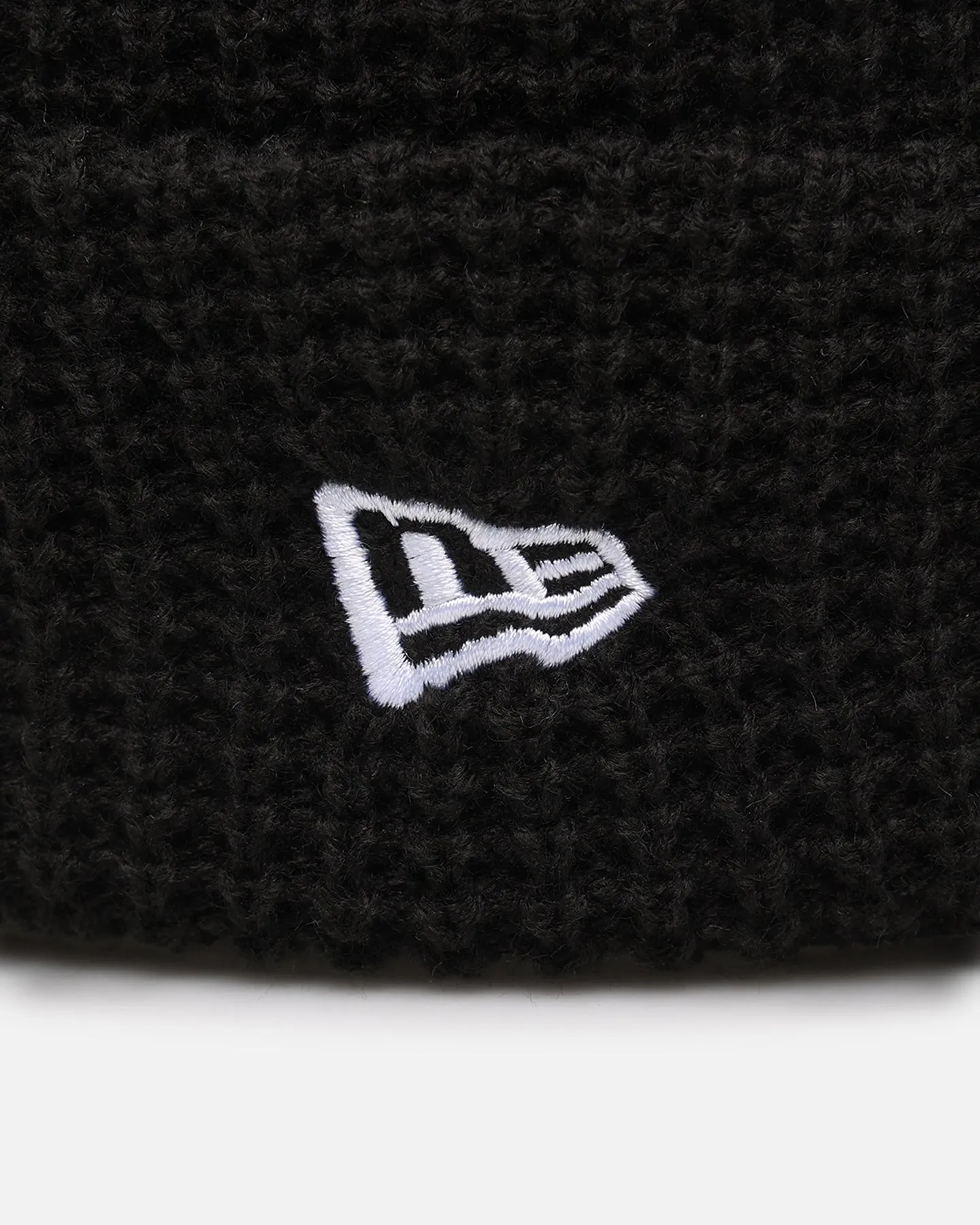 New Era Branded Beanie Black