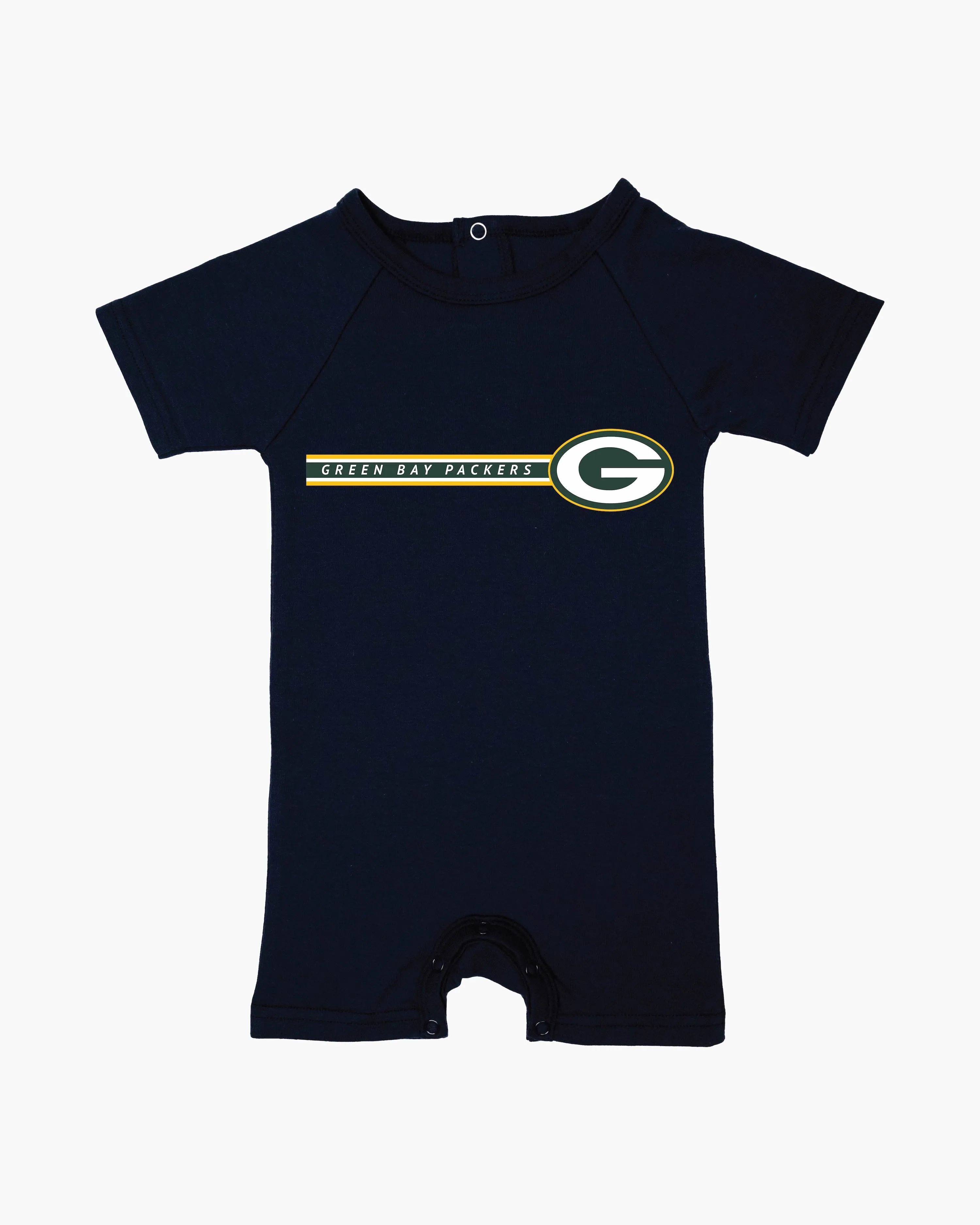 NFL Team Baby Navy Organic Cotton Romper