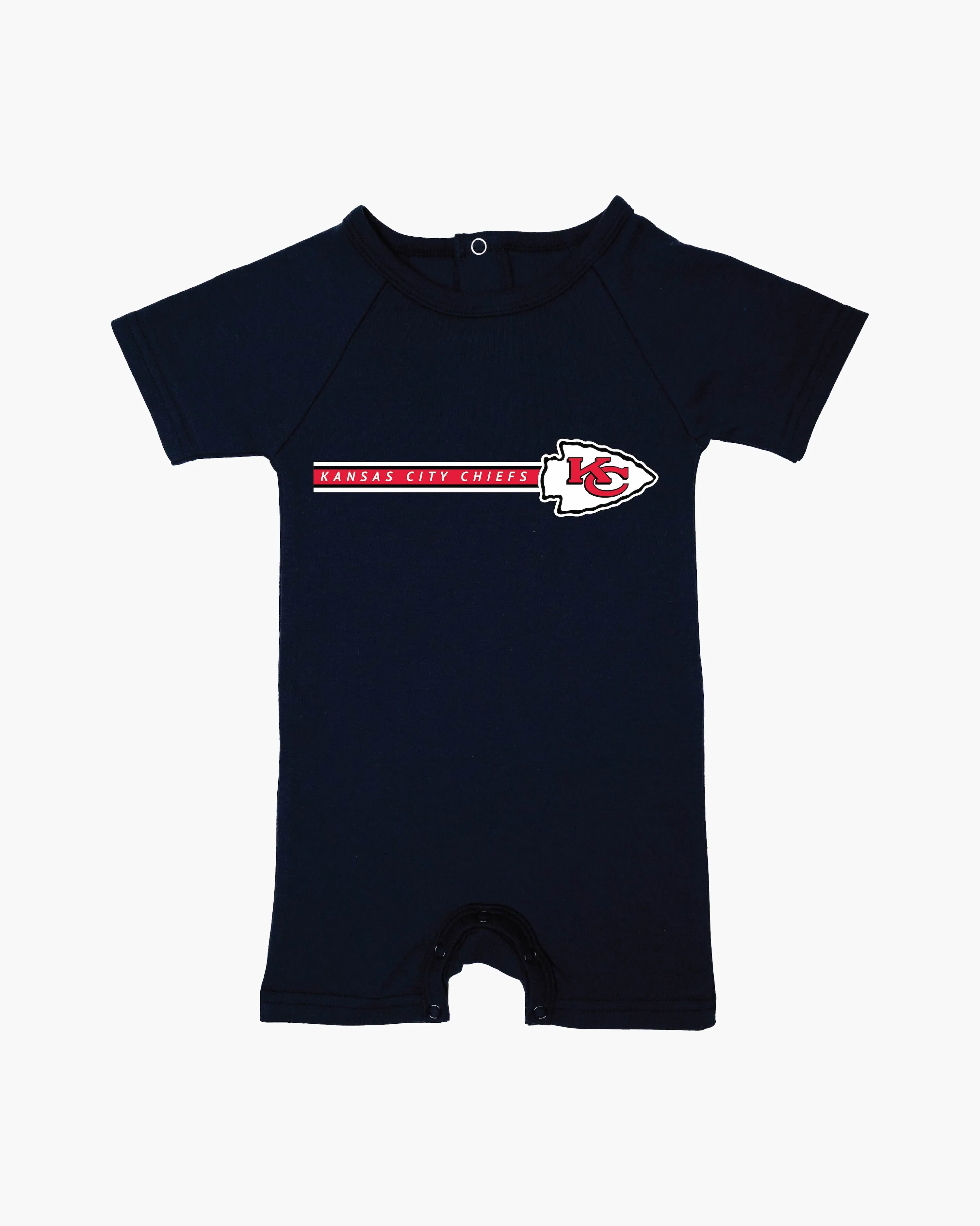 NFL Team Baby Navy Organic Cotton Romper