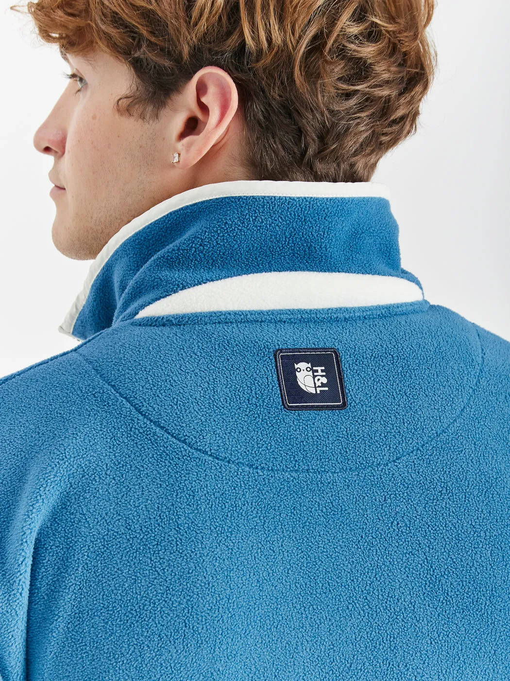 Ocean 1/4 Zip Fleece Petrol