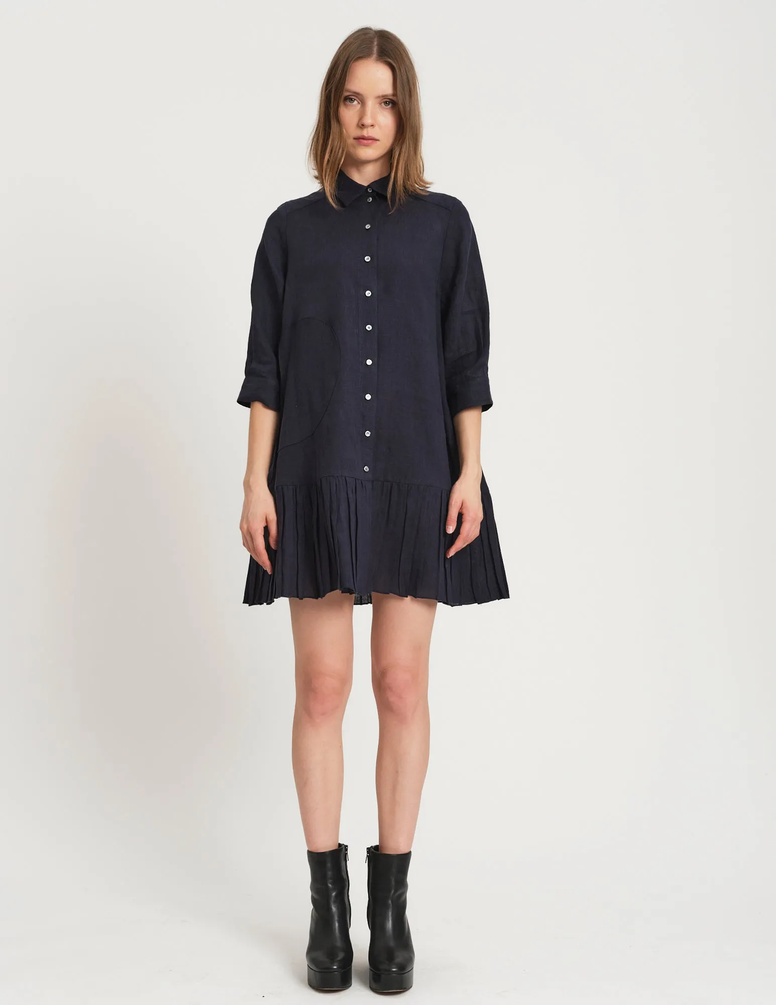 oceanus shirt dress