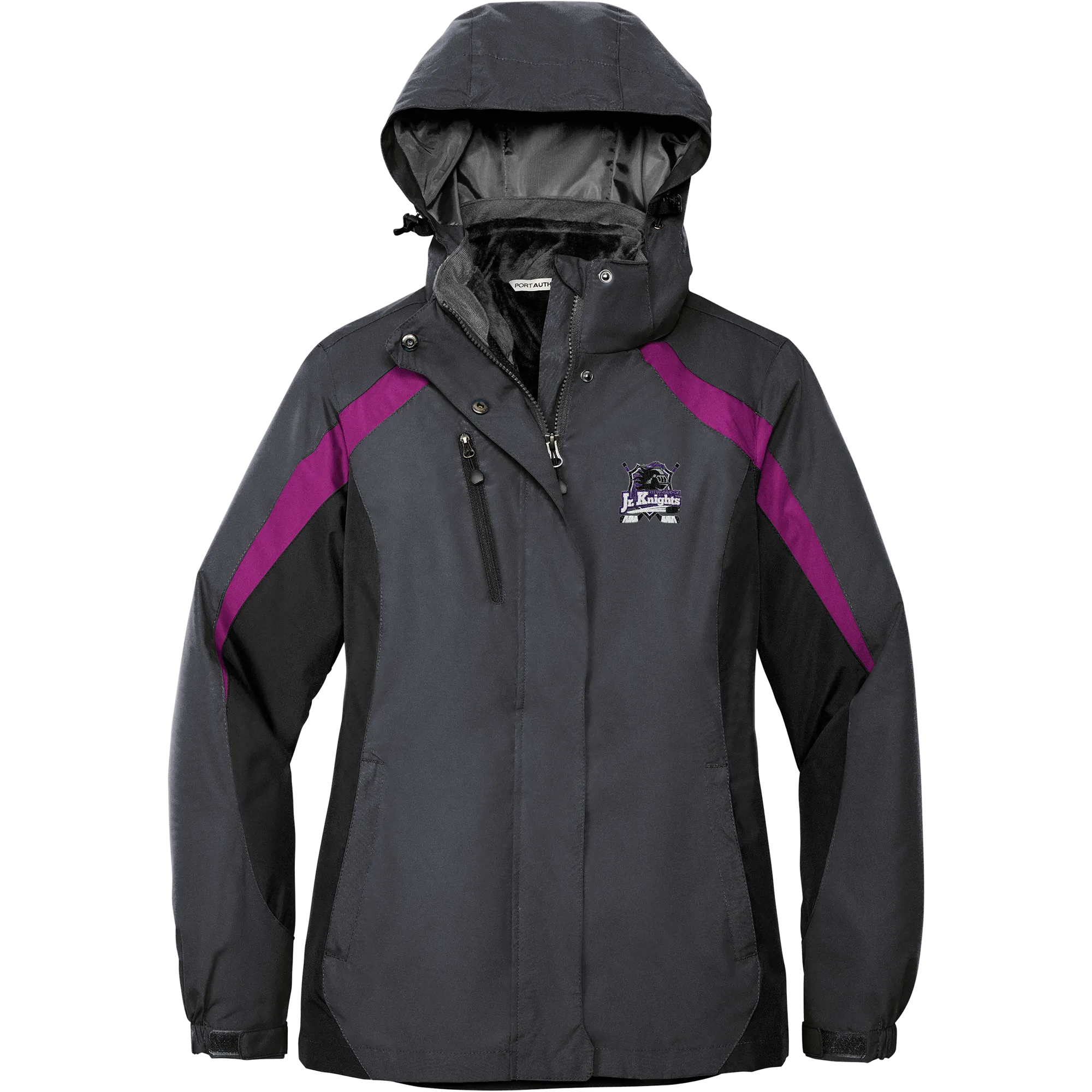 Old Bridge Jr. Knights Ladies Colorblock 3-in-1 Jacket