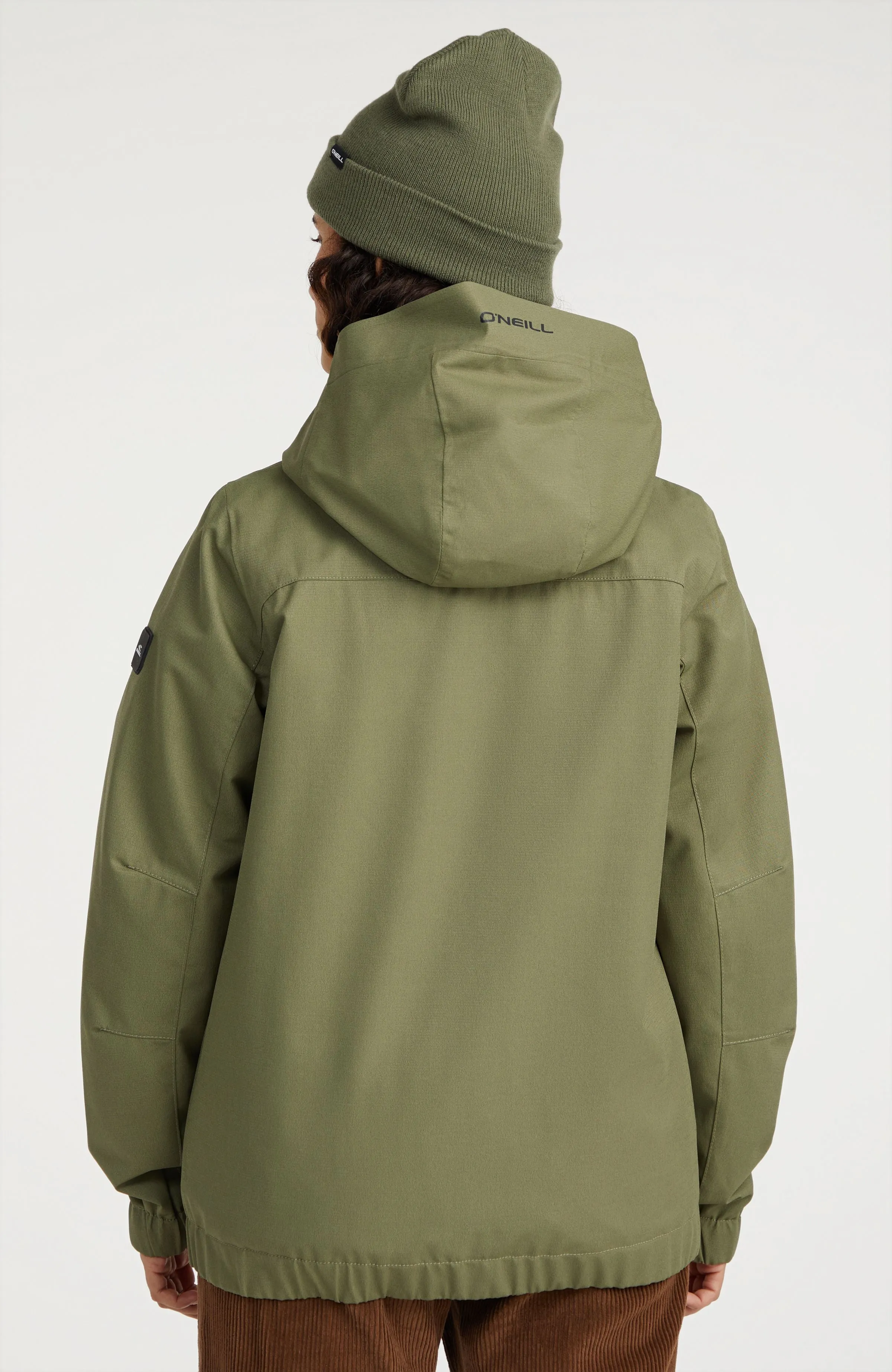 O'Neill TRVLR Series Ecto Shell Jacket | Deep Lichen Green