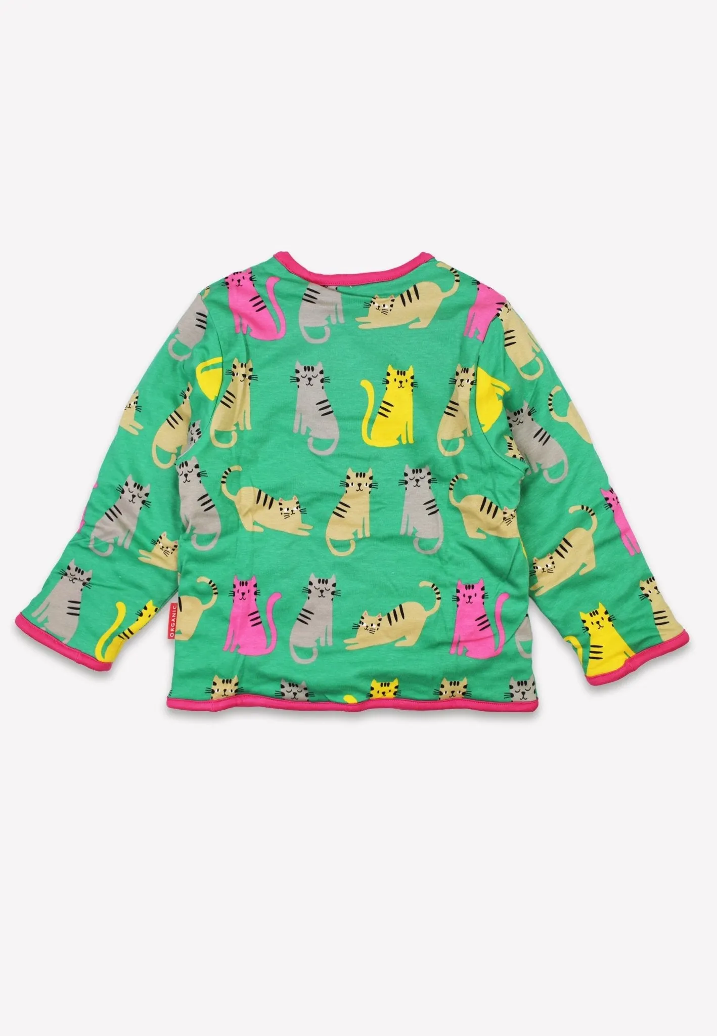 Organic Kitten Print Reversible Jacket