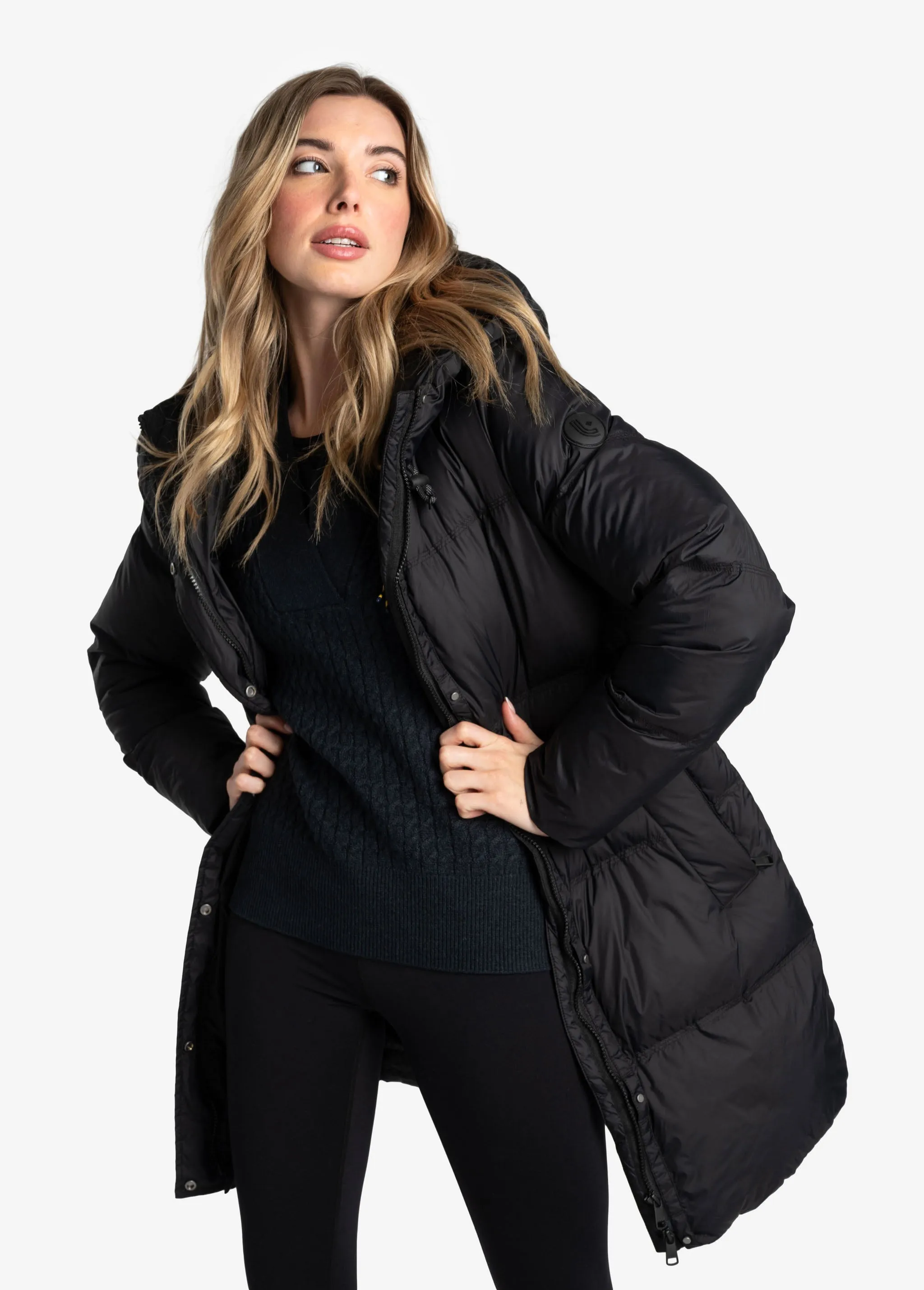 Oversized Classic Vegan Down Jacket