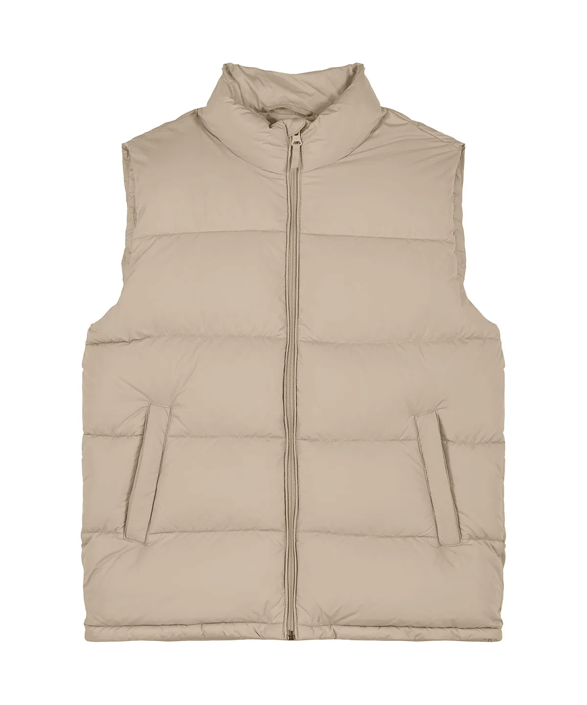 Padded puffer gilet (STJU250) | Desert Dust