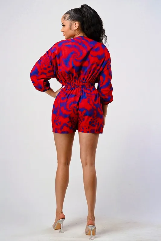 Passion For Style- Red Romper