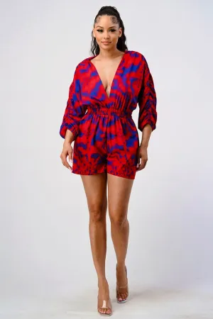 Passion For Style- Red Romper