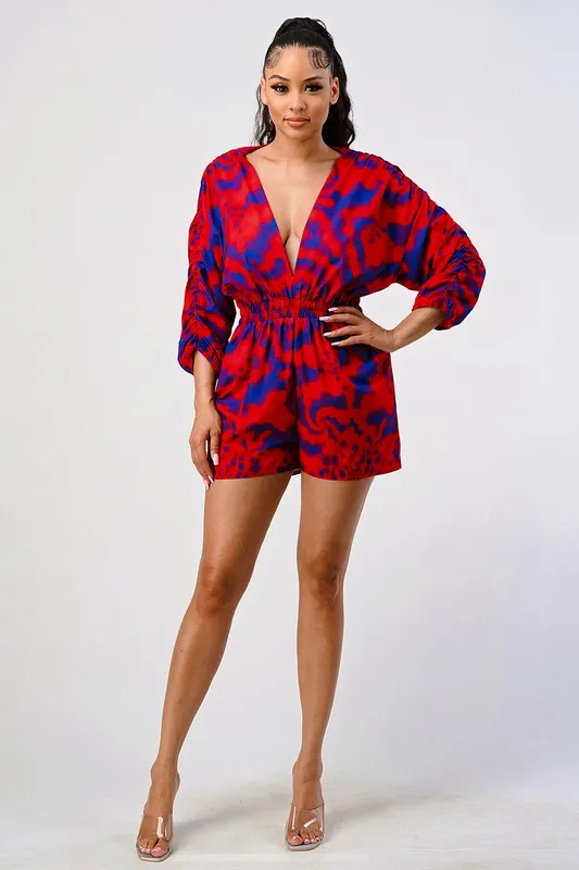 Passion For Style- Red Romper