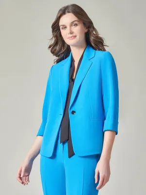 Plus Ava Jacket, Iconic Stretch Crepe