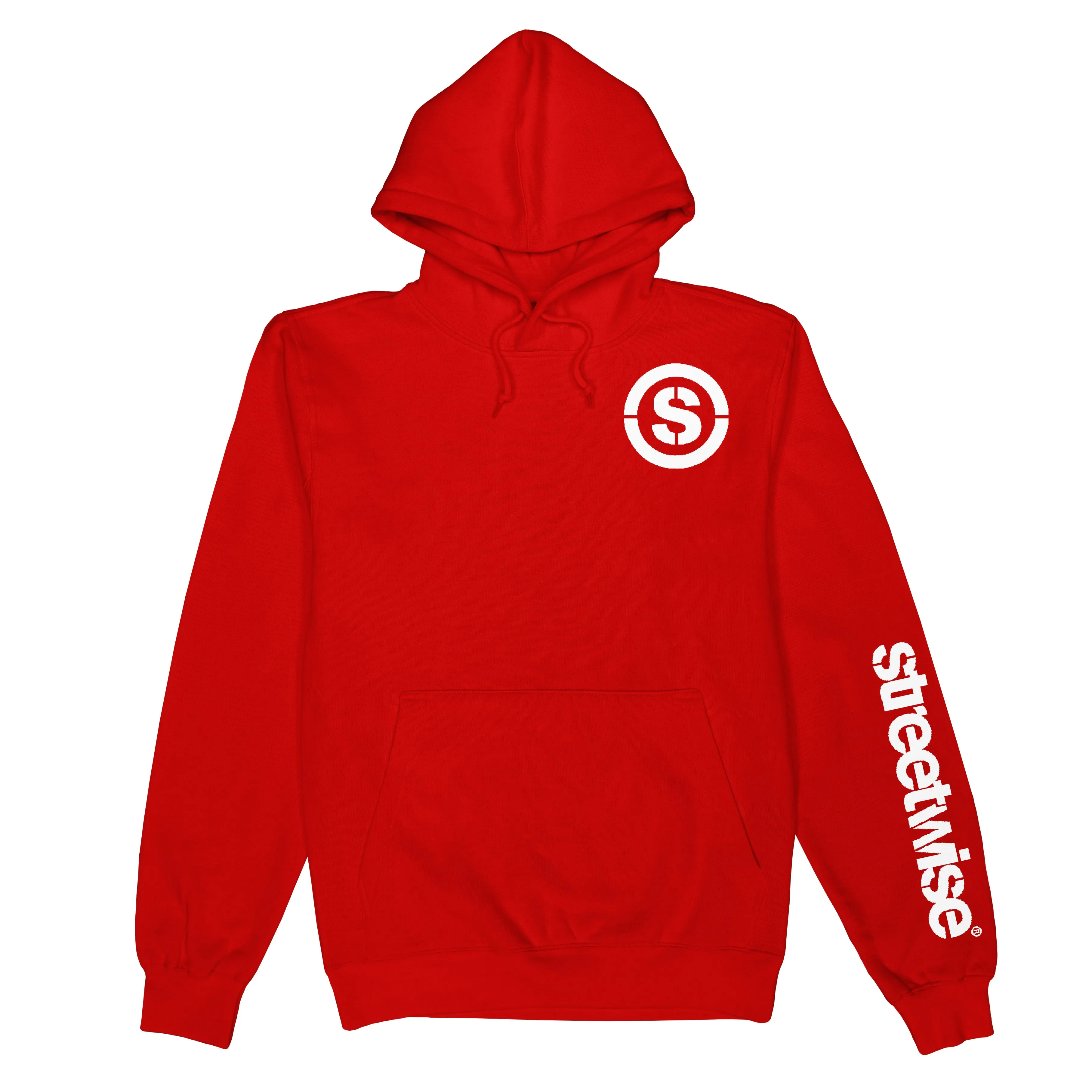 "S" Logo Hoodie (Red)